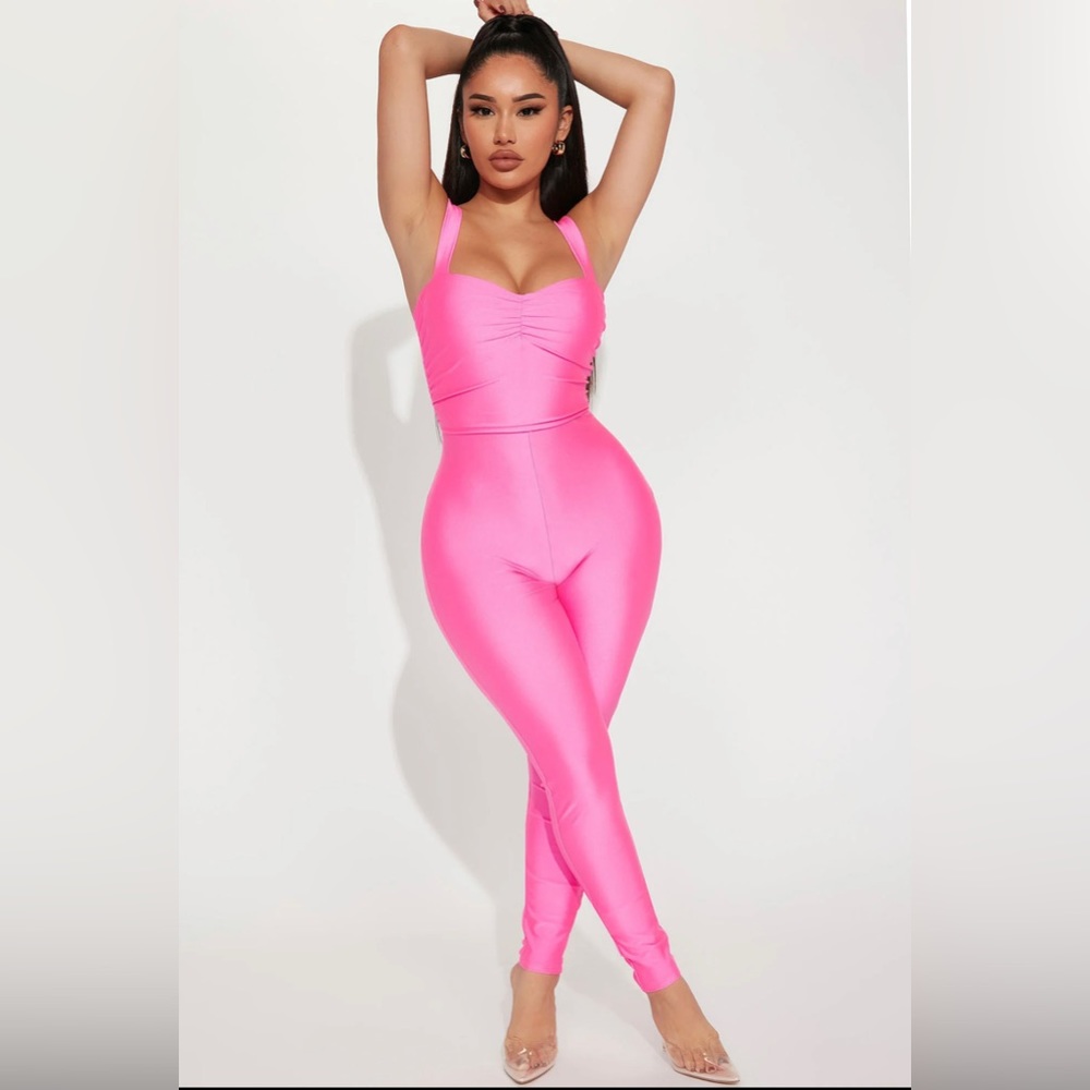 Pink Jumpsuit